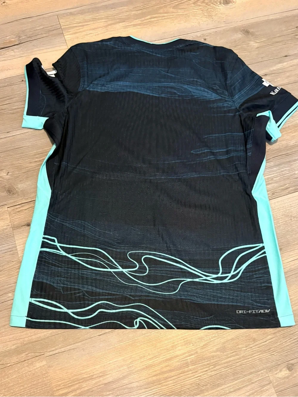 Nike Kansas City Current soccer jersey large black/teal new without tags